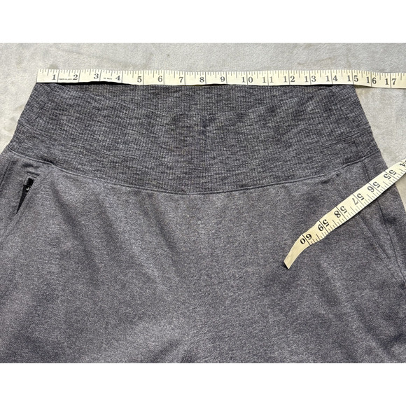Athleta Women's Venice Jogger High Rise Pants Gray SZ: L Pockets Workout Yoga - Picture 8 of 13